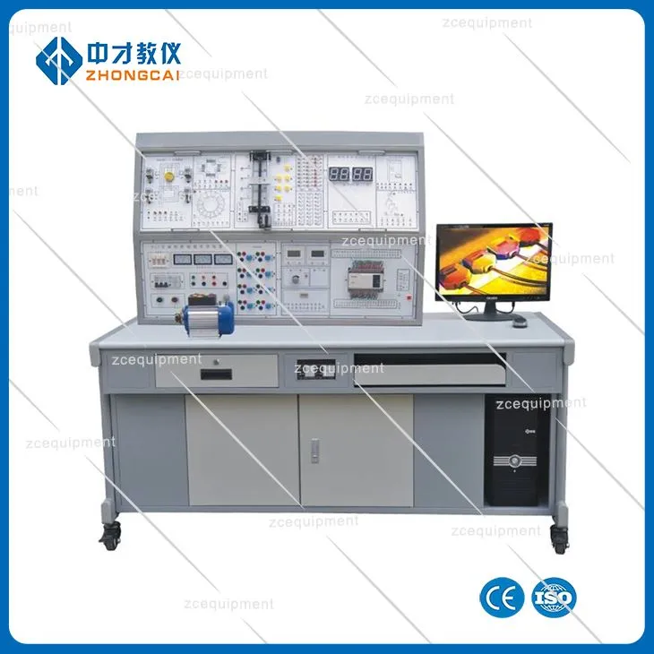 Dyfais Hyfforddi Rheoli Rhaglenadwy PLC (PLC + Rheolaeth Drydanol)