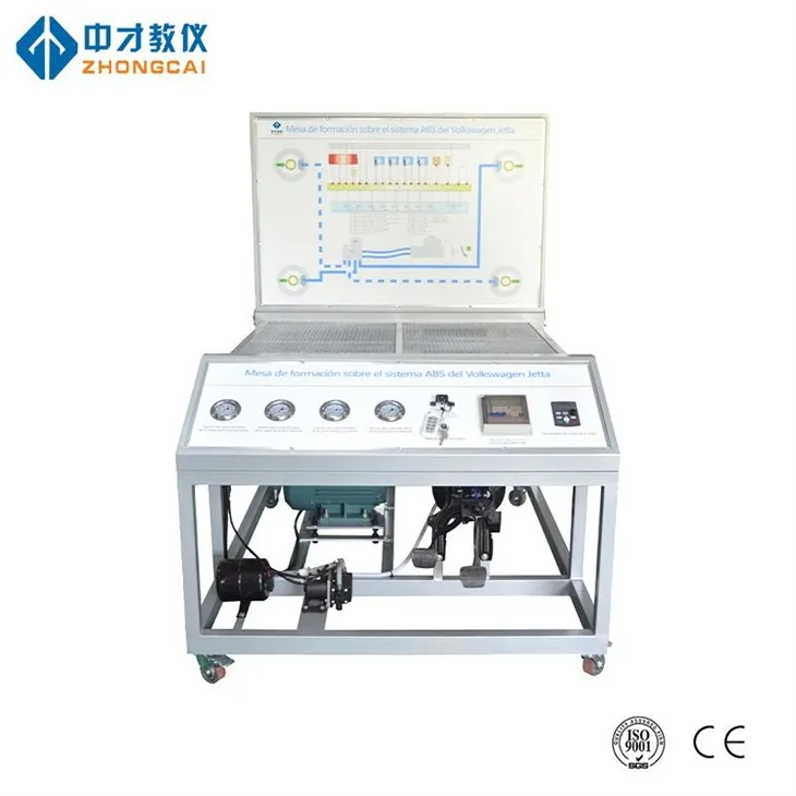 Mae hyfforddiant ABS/ESP yn sefyll offer addysgol