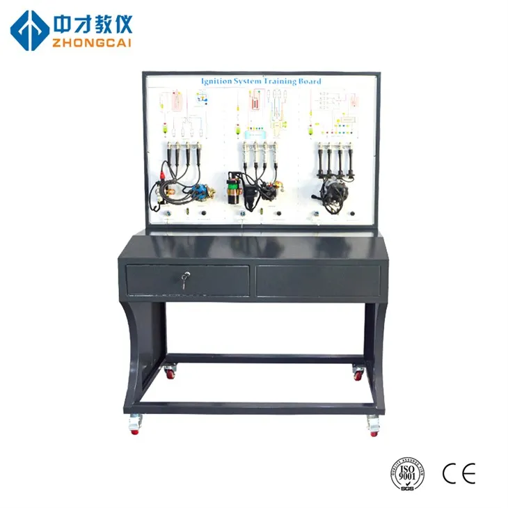 Systemau tanio trydanol stand hyfforddi